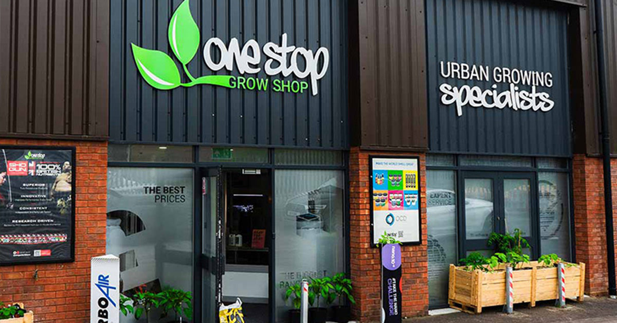 One Stop Grow Shop Cannock Store Front