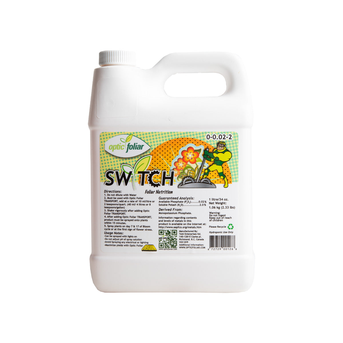 Optic Foliar Switch