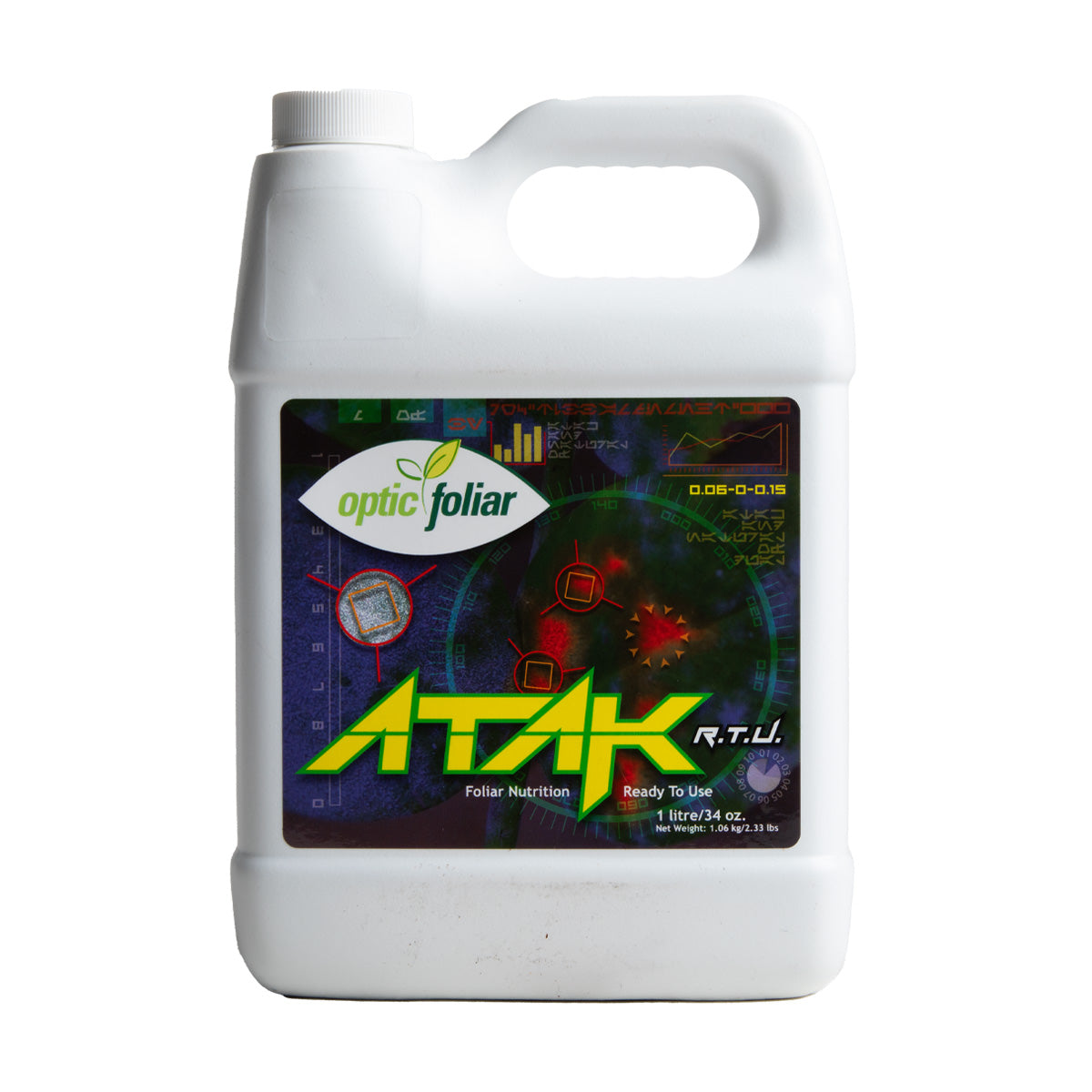 Optic Foliar Atak (Ready to Use) 1 Litre