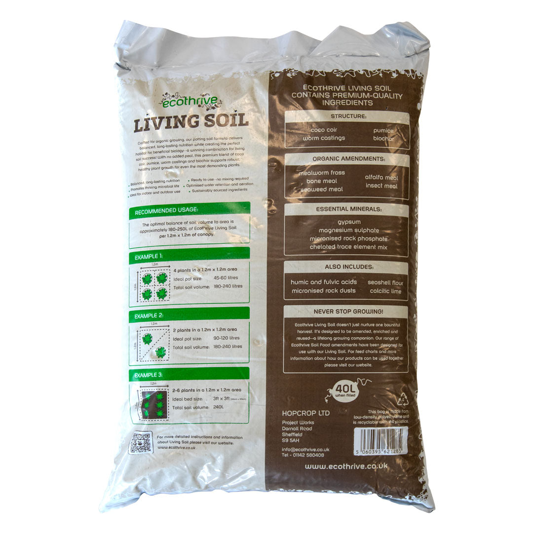 Ecothrive Living Soil 40 Litres