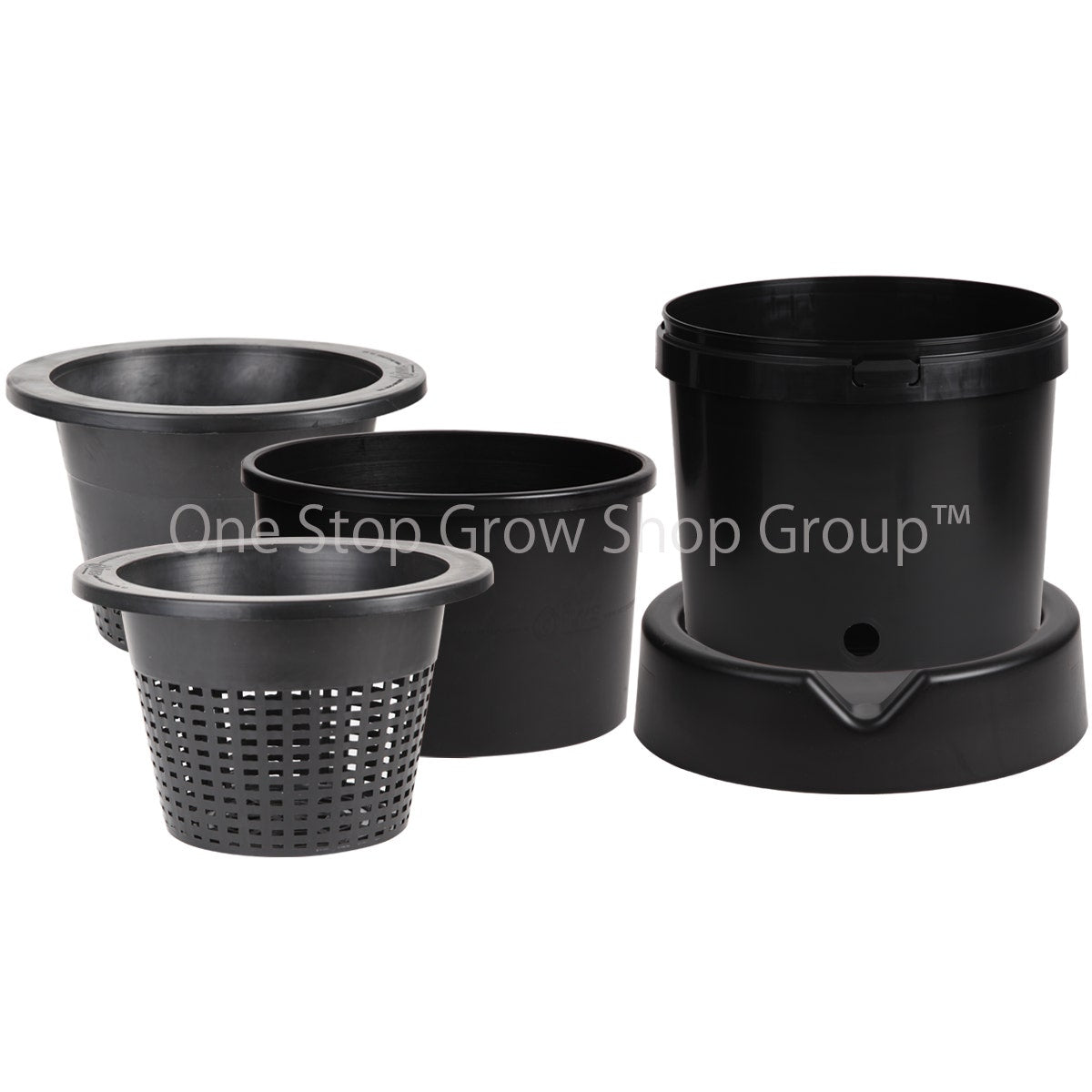 IWS Flood & Drain Pots, Stands and Outers (10.5 Litres)