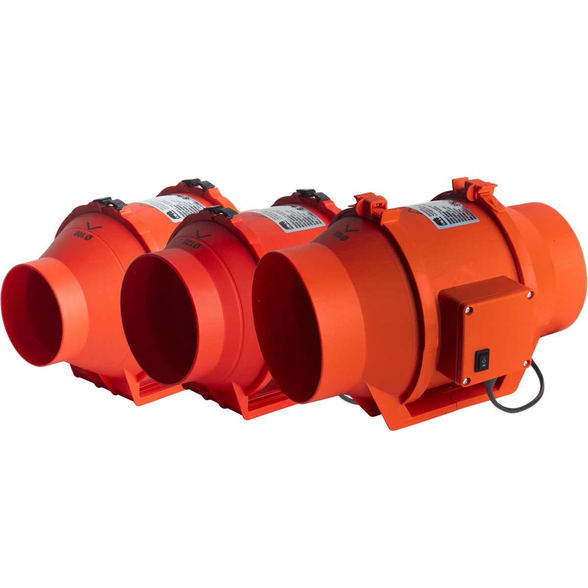 Rhino Mixed-Flow Inline Fan - Two-Speed